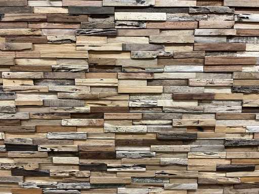 Crics muraux en bois (5x)