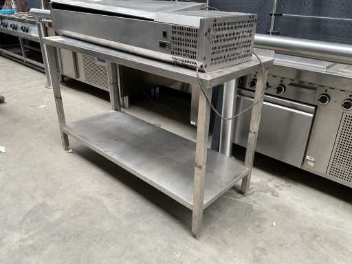 Table de travail en acier inoxydable