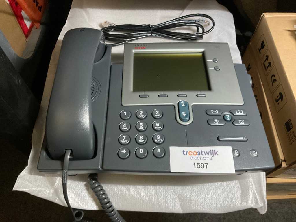 Cisco IP-Telefon 7942 Heimtelefon (5x) | Troostwijk Auctions