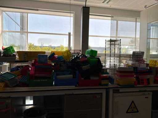 Set of various racks