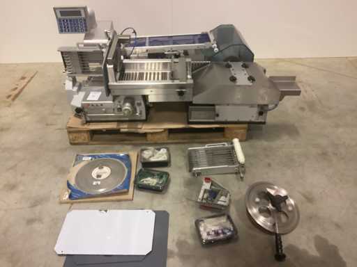 2011 S.A.M. P3compleet + packstation+foliedispenser Snijmachine