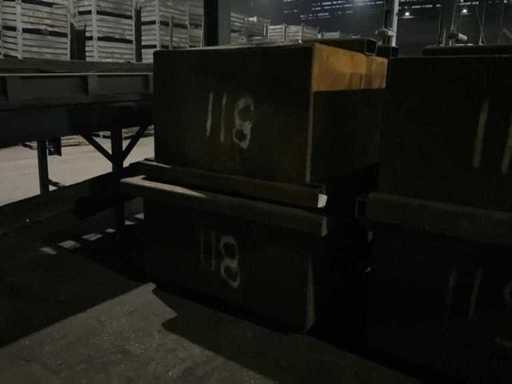 Metalen Container (2x)