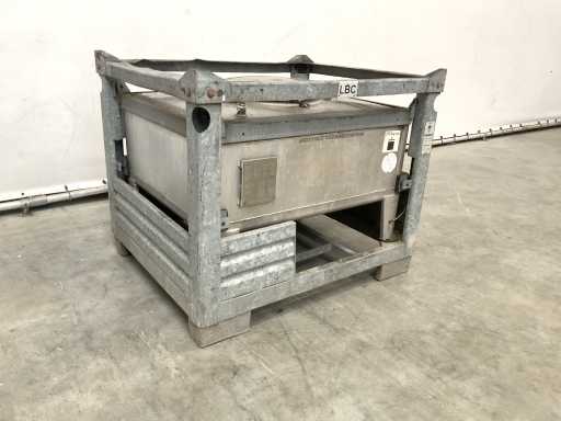 Stahl-IBC-Lagerbehälter 450L