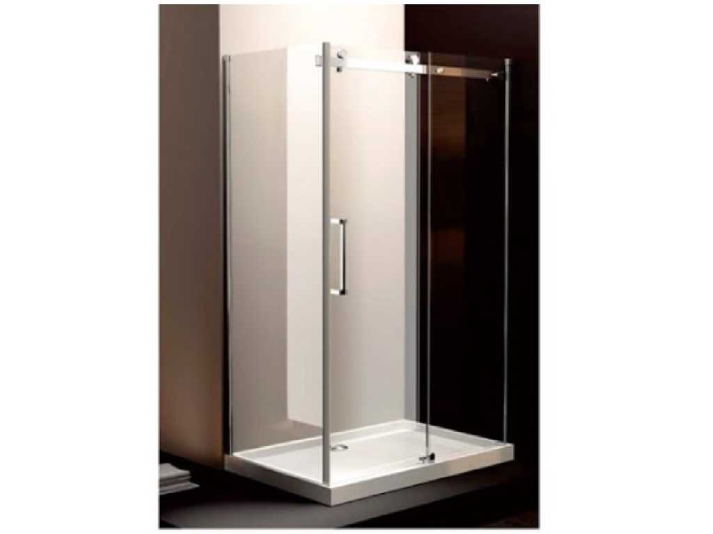 Cabine de douche rectangulaire 120x80x190 cm