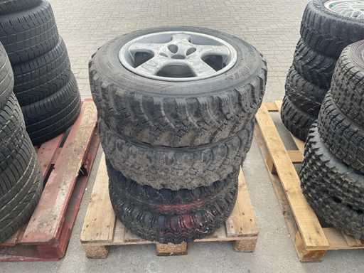 Polaris Reifen, Rad und Felge 195/65R15 (4x)