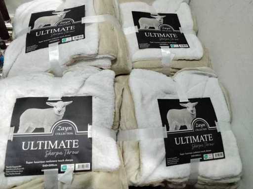 Zayn Collection “Ultimate Sherpa Throw” Plaids – 240×200 cm