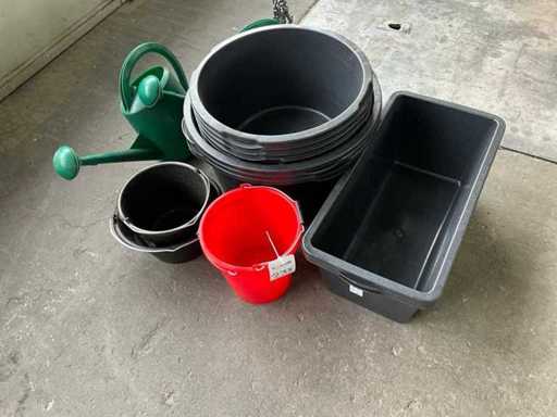 Lot Plastic Containers