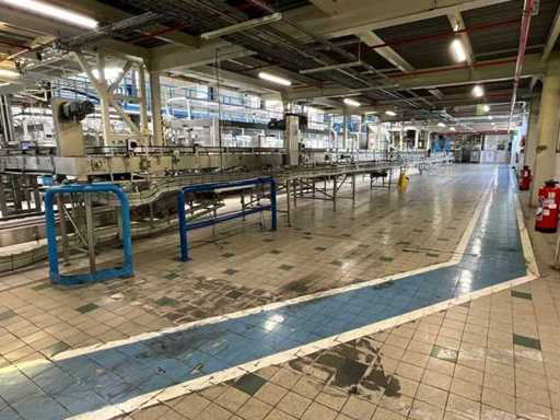 Sipac 010 011 81mm Förderband für Flaschen mit HMI und Strom- und Steuerungsgehäuse – Leitung 1 