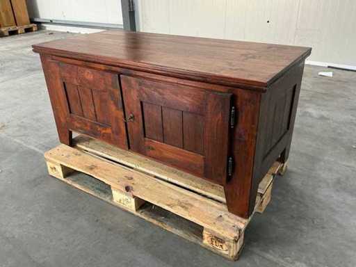 Meble telewizyjne kolonialne 60,5x128x58,5cm