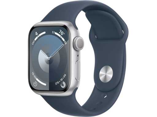 Apple - Series 9 - Smartwatch GPS Silver Aluminium
