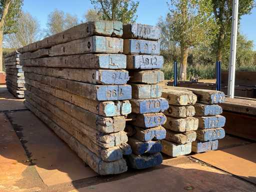 Hardwood dragline bulkhead (15x)