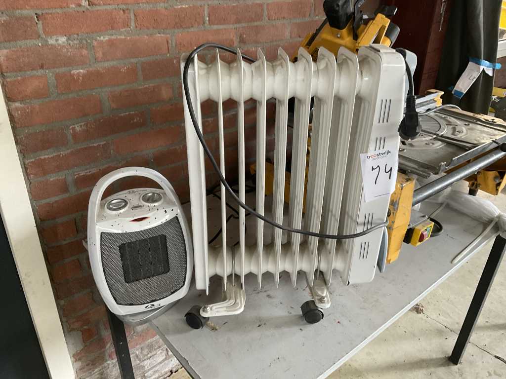 Eurom heater Riscaldatore elettrico (2x)