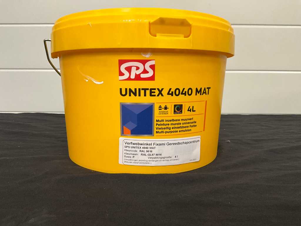 SPS Unitex 4040 mat Peinture, PUR, colle et mastic