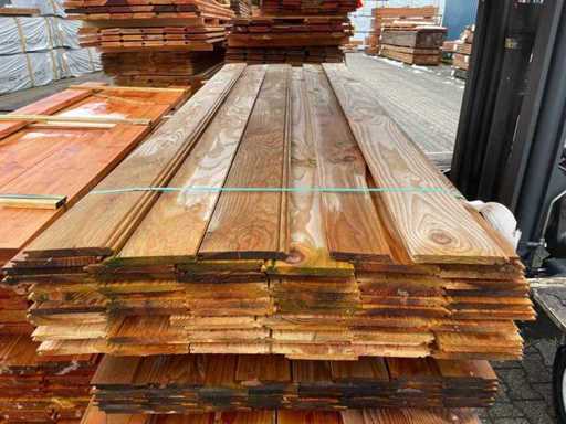 Douglas – Nut und Nut mit Perle – 3000x178x18mm (84x)