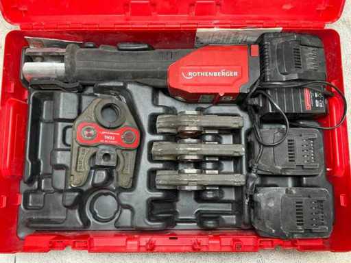 Batterie de machine à presse Rothenberger Romax 4000 2018