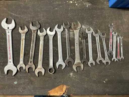 Ensemble de clés à molette