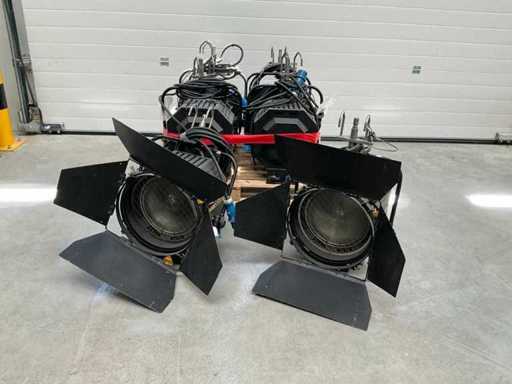 Desisti Leonardo 5KW Fresnel Projecteur (7x)