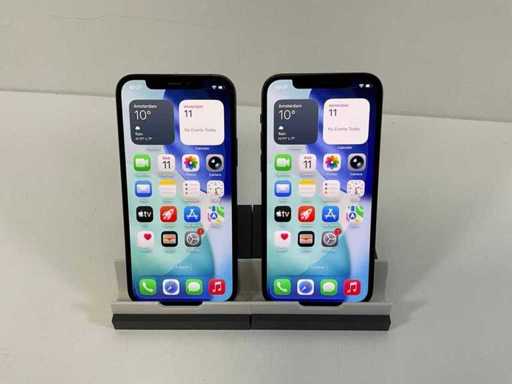 Apple iPhone 12 - 64 GB - Black (2x)
