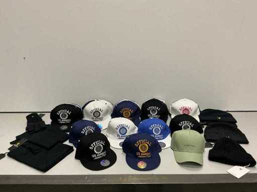 Partij diverse Lyle Scott/PurePath/USM/TommyJeans petten&mutsen (44x)