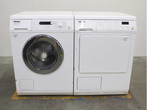 Miele V 5739 SoftCare System Waschmaschine & Miele T 8633 C SoftCare System Wäschetrockner
