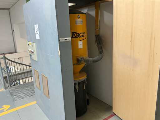 2001 Ergo Vac Turbo T6600 AK Système d’extraction par filtre