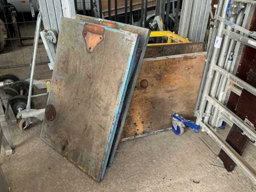 Klapparbeitstisch (4x)