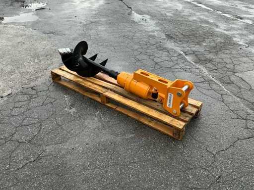 CAT 303 Aanbouw Grondboor voor minigraafmachine