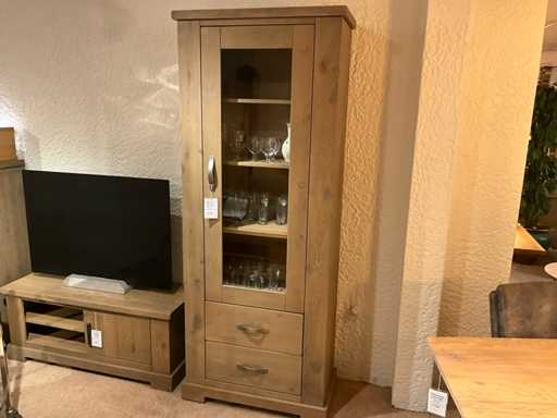 Vitrine en chêne Bareggio