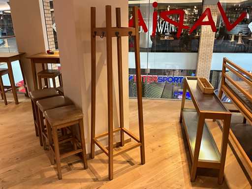 Hutten - 4-Zijdige kapstok