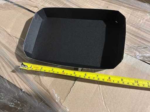 Divers plateaux d’emballage en carton