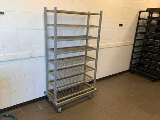 Chariot de refroidissement en 8 pièces