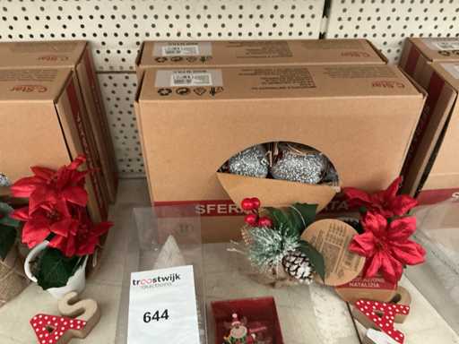 Weihnachtsdekoration für Partys.