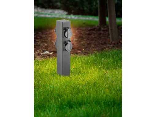 4 x Largo colonne extérieure 4 x Schuko noir