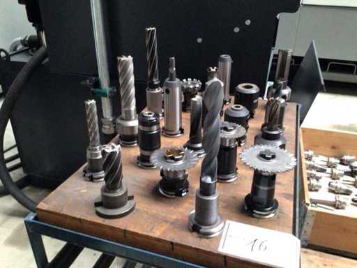 Lot SK40 gereedschapshouders SK40 houders (21x)