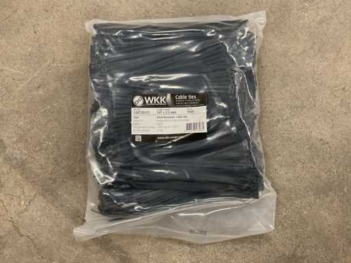 WKK 140x2,5mm Beutel mit 1000 hitzebeständigen Kabelbindern (55x)