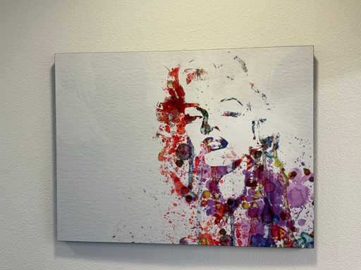 Canvas wanddecoratie (2x)