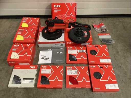 Flex, meuleuse + machine à polisser, kit mur et plafond GCE 6 EC MH R (meuleuse murale, 600 W)