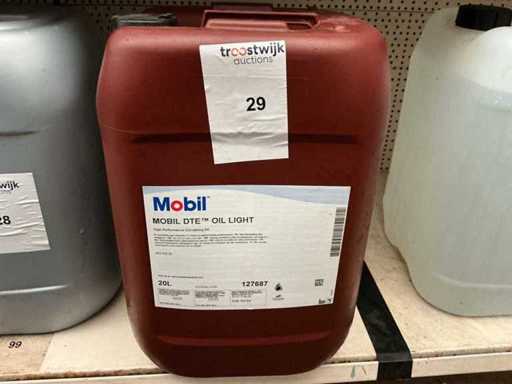 Mobil, DTE Circulation Oil, Kapazität 20 Liter