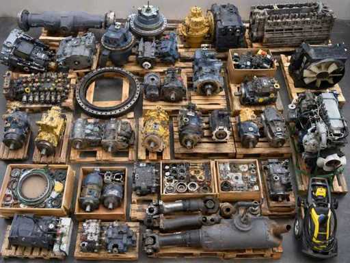D | Hydraulic pumps, motors, gearboxes & spare parts for construction and industrial machinery