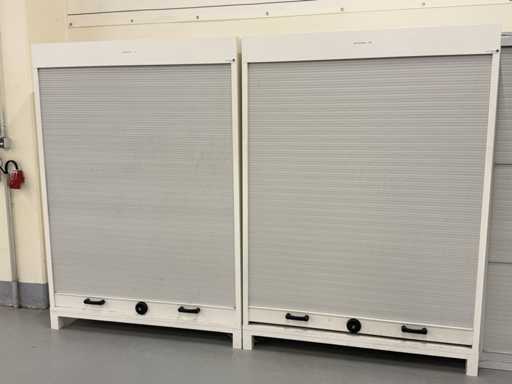 HAHN & KOLB 2 armoires d’atelier avec volets roulants
