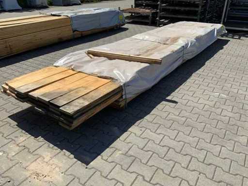 Fichtenplanken-Mischpaket bis zu 5500 mm (95x)