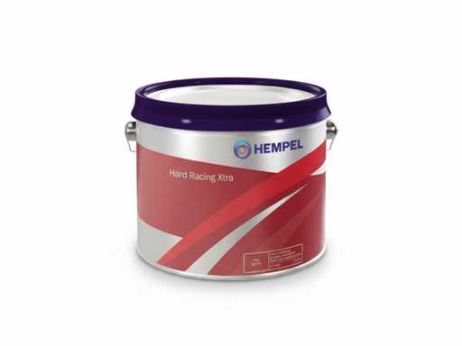 Hempel Hard Racing Antifouling Xtra Red 0.75L – poliester, drewno, warstwowe drewno i stal