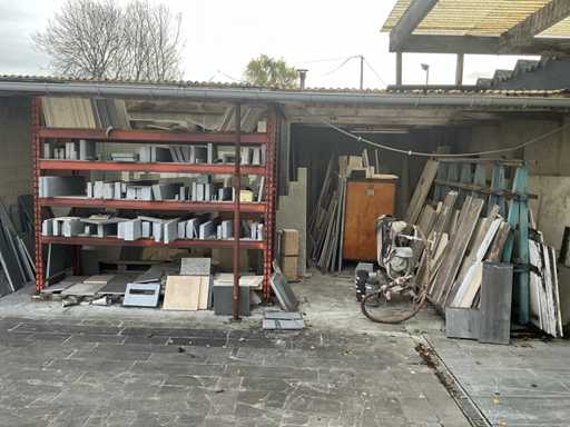 Partij natuursteen/ blauwsteen