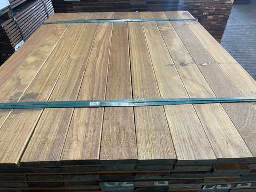 Guyana Ipé Dielen gehobelt 2150x90x21mm (123x)