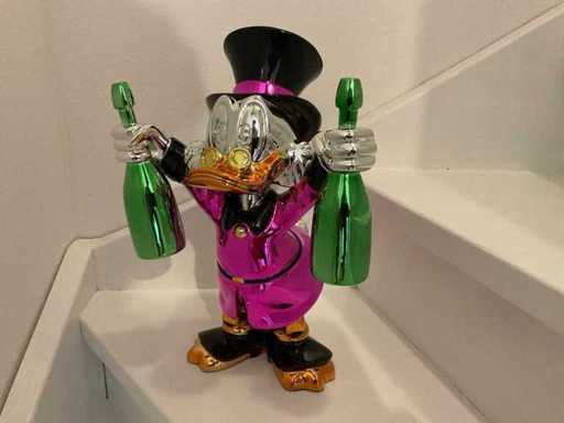 Dagobert-McDuck-Skulptur