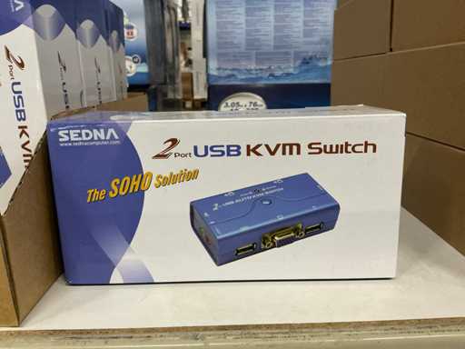Sedna 2 port USB KVM Switches (4x)