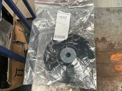 Lot Nederman 180 mm Backing up pads/backing pads