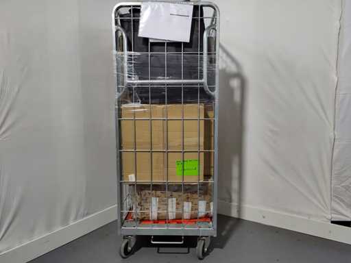 Rolcontainer met diverse producten