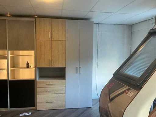 Raffito Opbergkast 62x150x240 cm