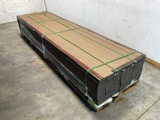 Bamdura Composite decking board - Marrone - 360x14,3x2,2 cm (120x)